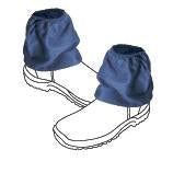 Over boots Sock Protectors Sock Savers 100% Cotton NAVY Work Boot Covers 16cm