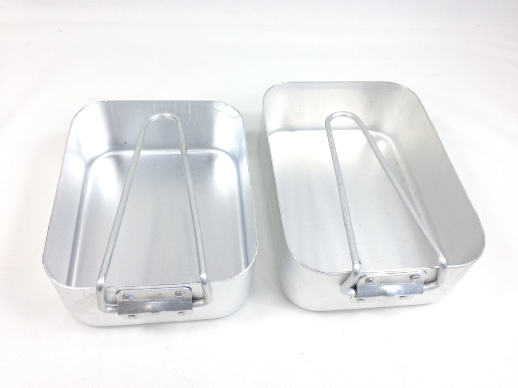 Mess Kit Military Style Nested Mess Tins with Carry Bag