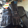 Motorbike Gloves Long Leather and Cordura Motocrow RRP $50.00