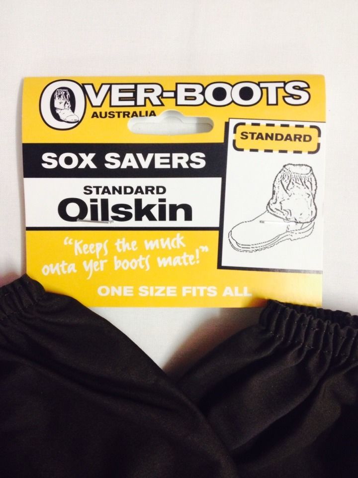 Over boots Oilskin Sock Protectors Sock Savers Water Repellent Work Boot Covers
