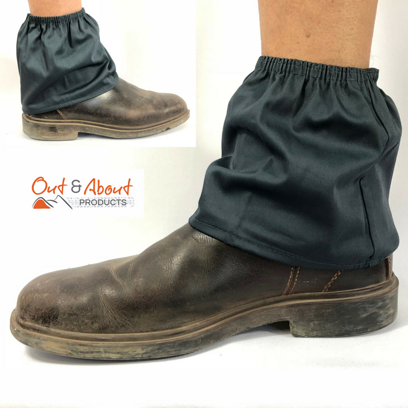 Over boots Sock Protectors Sock Savers Weatherproof Work Boot Covers 16cm